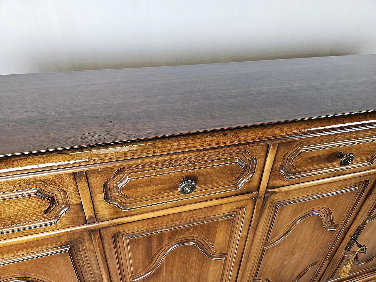 Carved wooden sideboard, 1960s 7