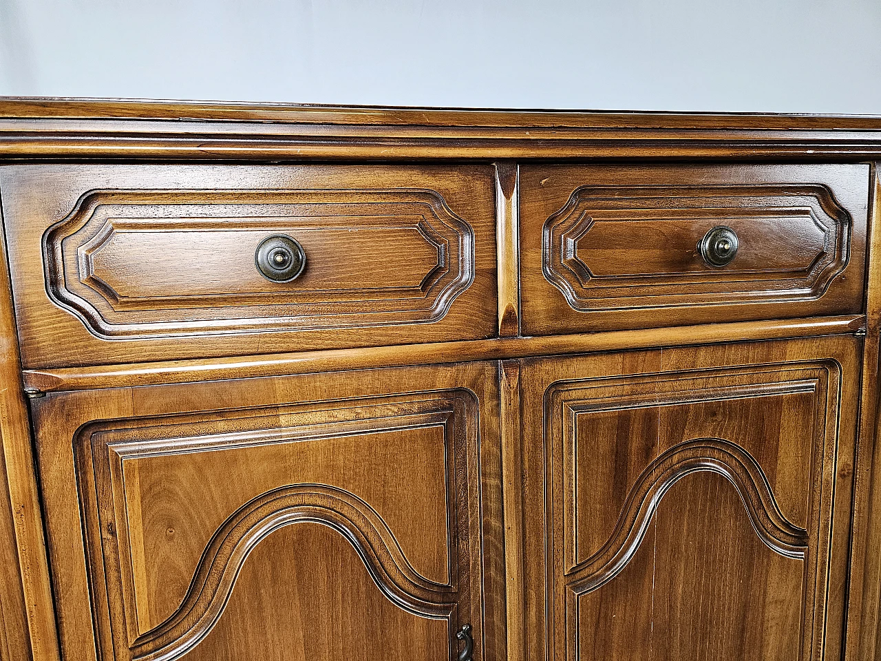 Carved wooden sideboard, 1960s 9