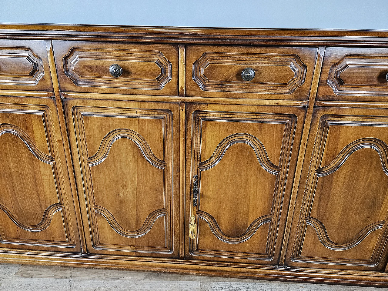 Carved wooden sideboard, 1960s 10