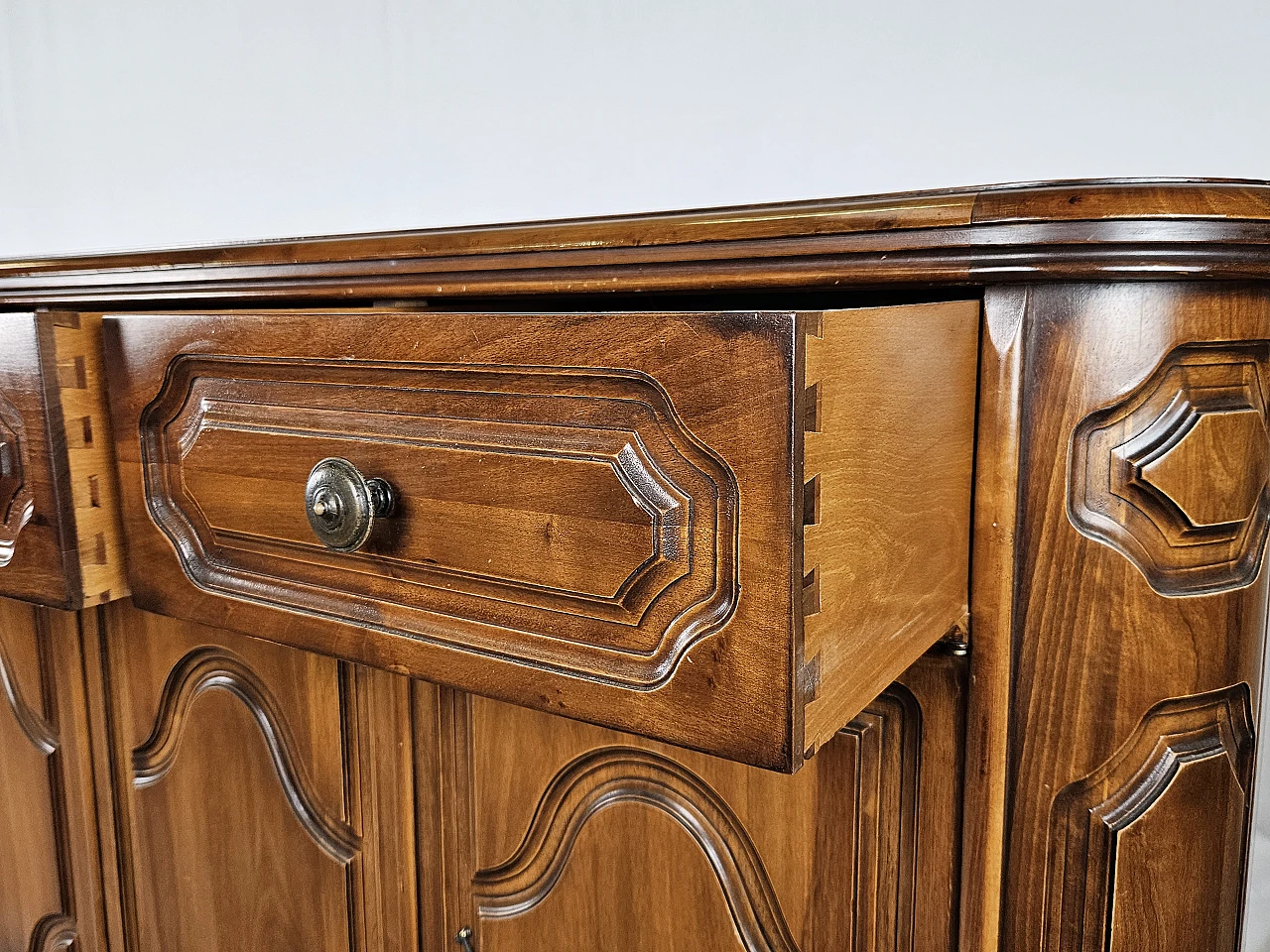 Carved wooden sideboard, 1960s 14