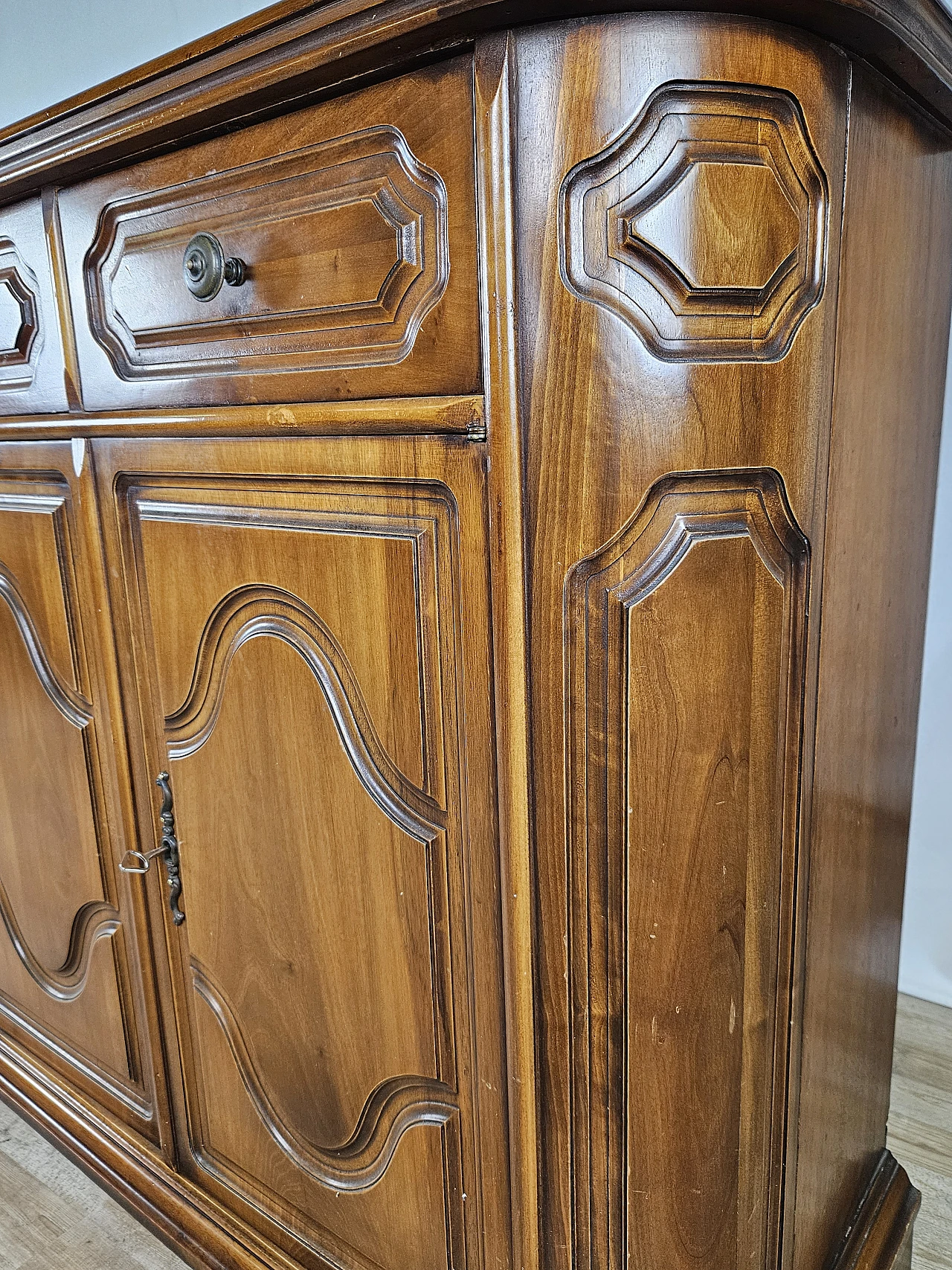 Carved wooden sideboard, 1960s 16