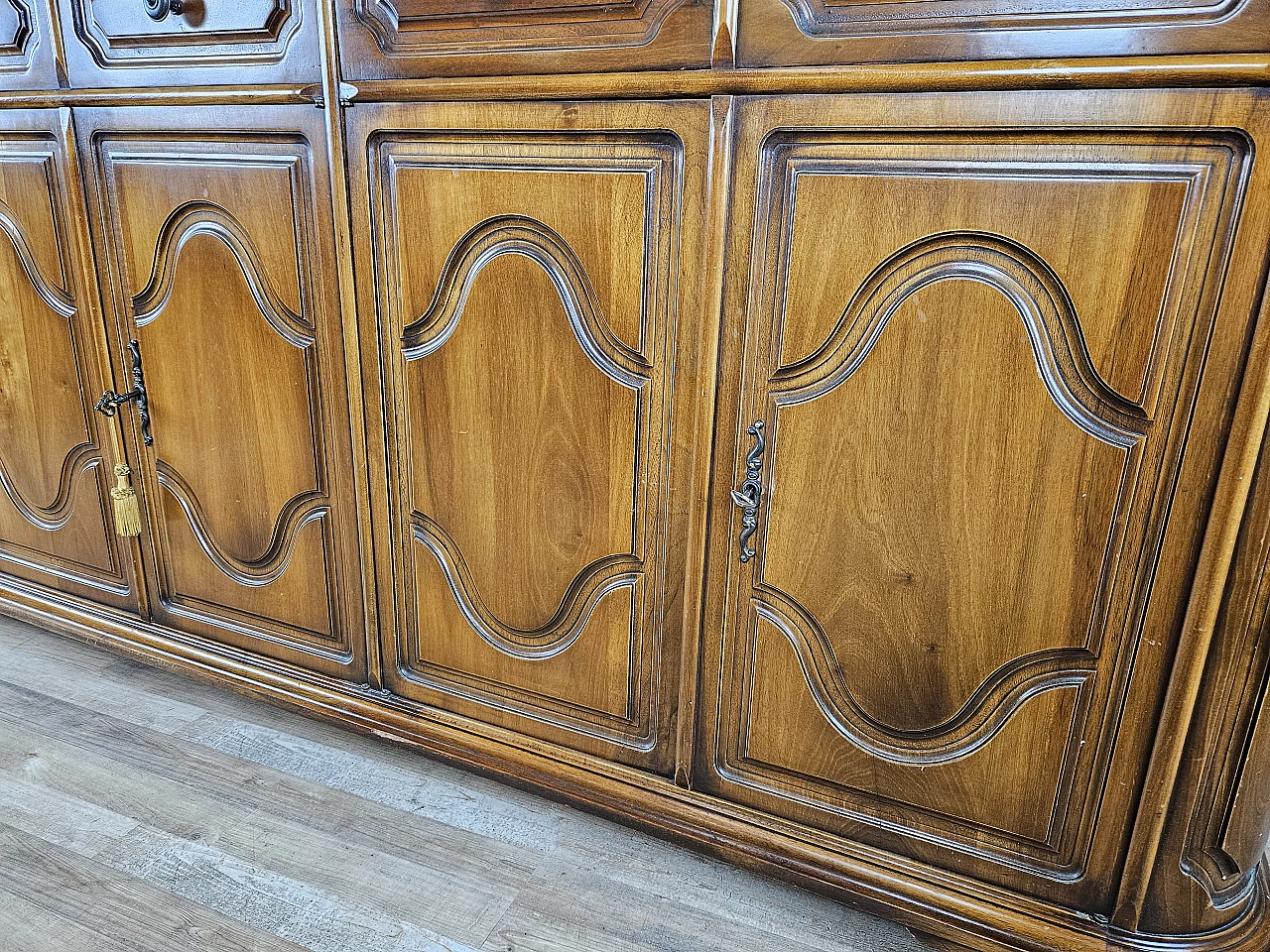 Carved wooden sideboard, 1960s 17