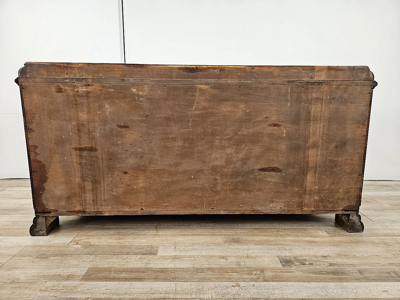 Art Deco walnut dressing table cabinet, 1940s 44