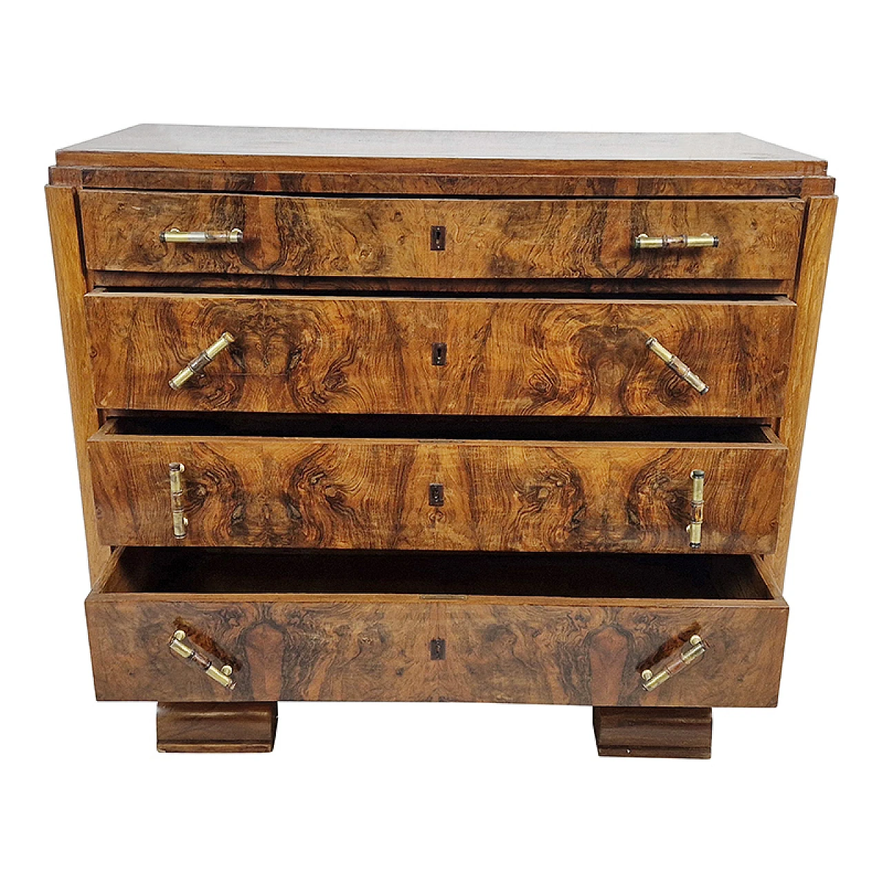 Deco chest of drawers, 40s 9