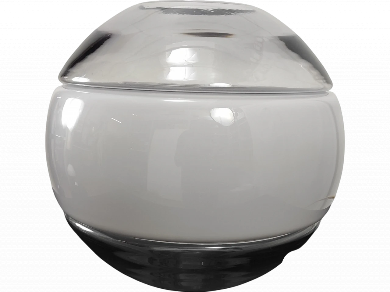 Murano glass sphere table lamp, 1960s 9