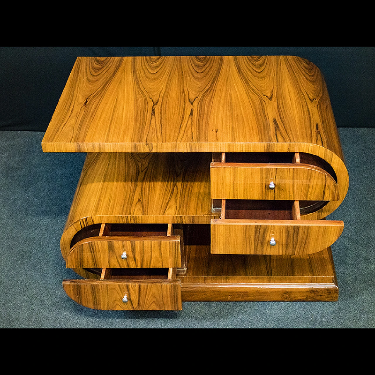 Double-sided art deco style coffee table 3