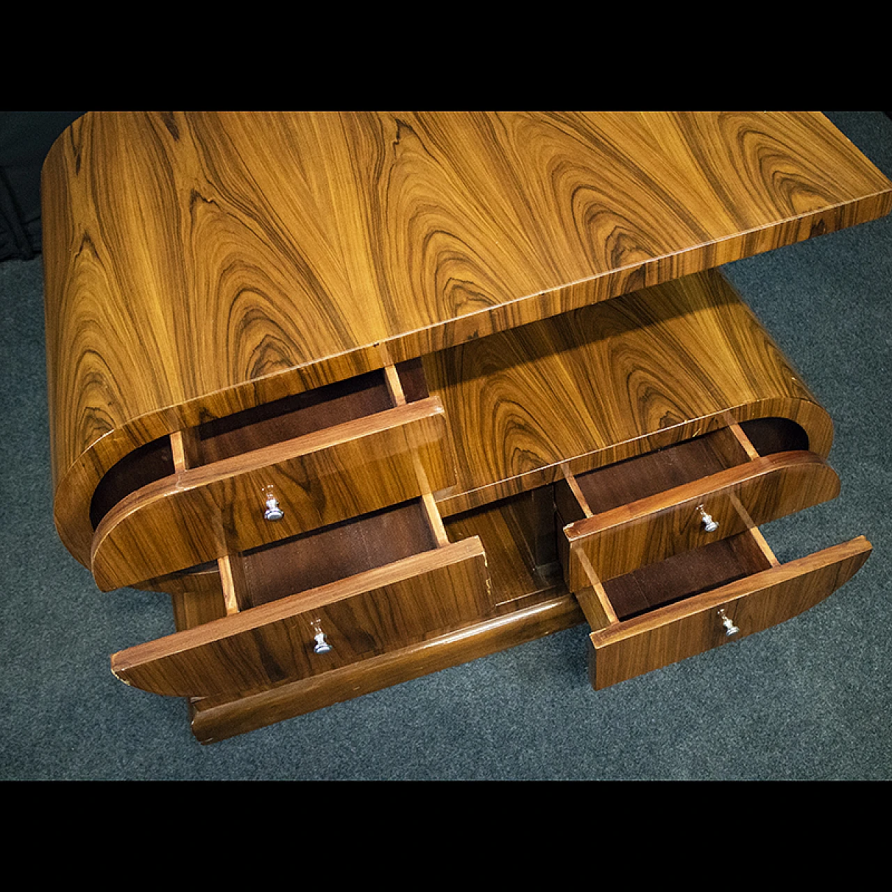 Double-sided art deco style coffee table 6