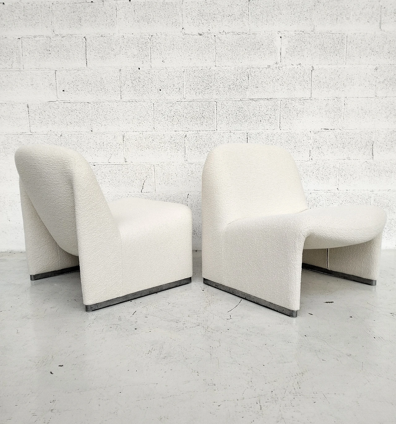 Pair of Alky chairs by Giancarlo Piretti for Anonima Castelli 70s 2