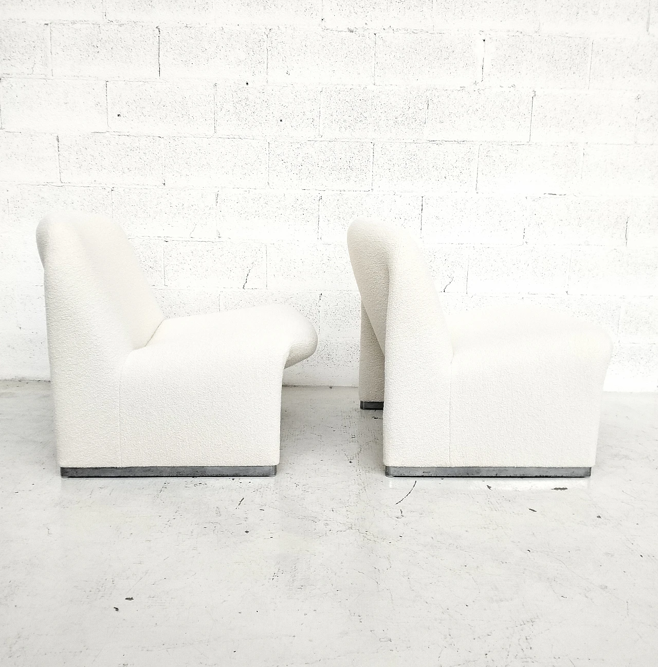 Pair of Alky chairs by Giancarlo Piretti for Anonima Castelli 70s 4