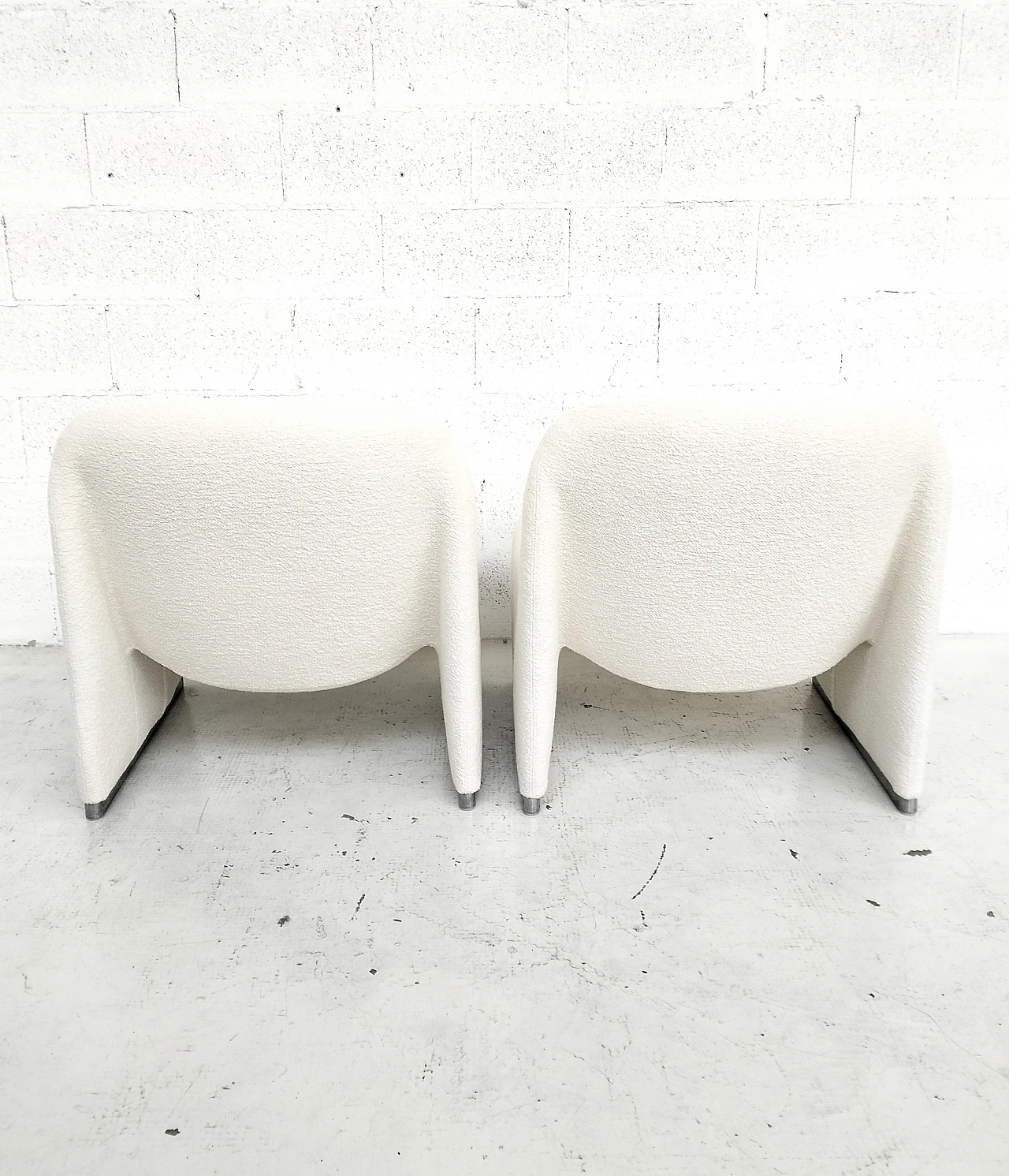 Pair of Alky chairs by Giancarlo Piretti for Anonima Castelli 70s 5