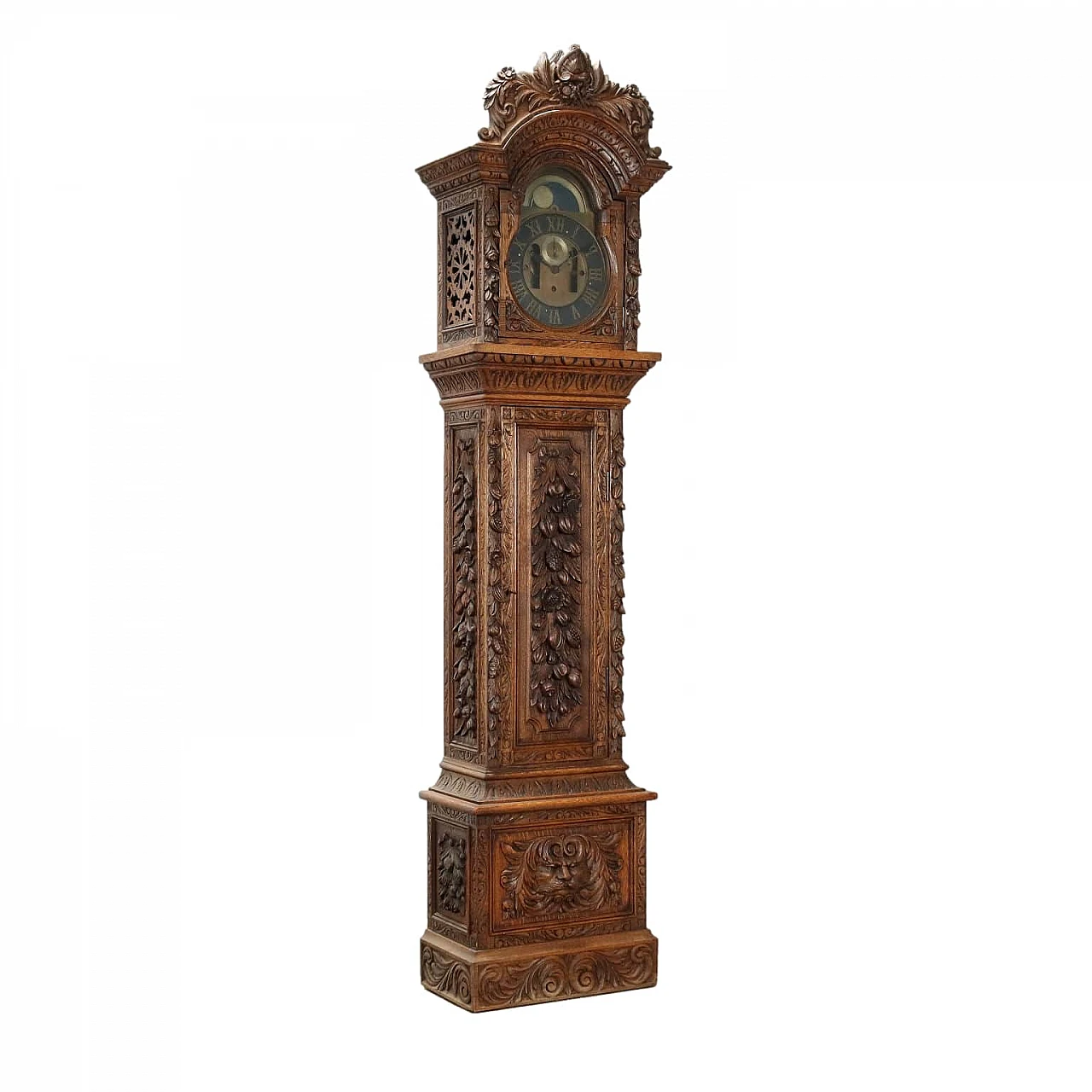 Oak pendulum clock, early 20th century 1