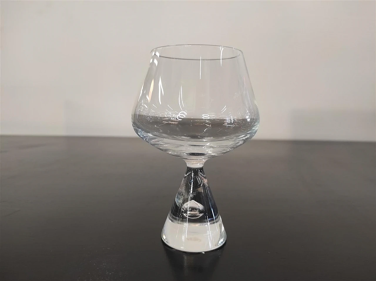 28 Holmegaard Crystal Princess glasses, 1970s 11