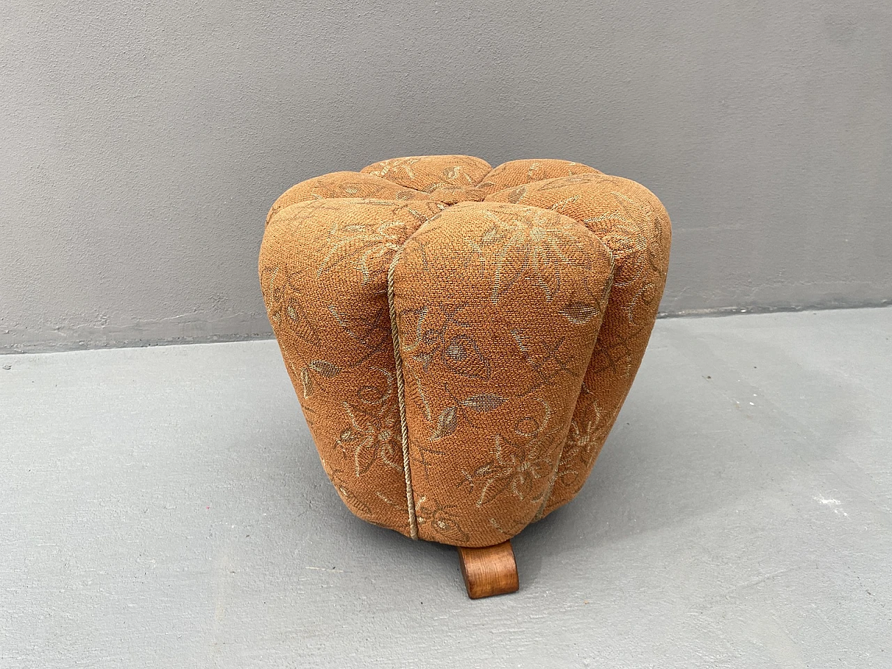 Footstool by Jindřich Halabala, 1950s 3