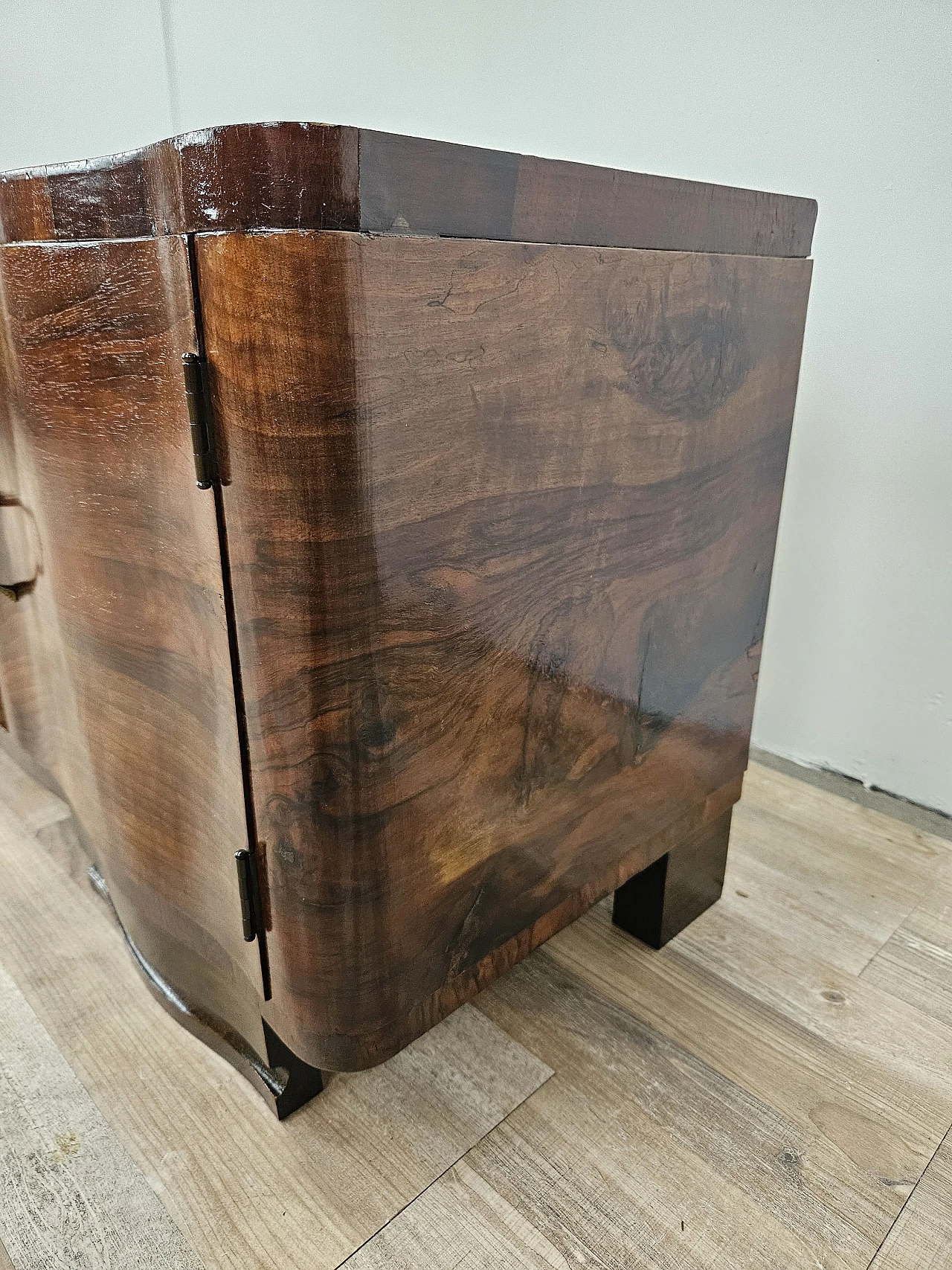 Art Deco mahogany briar sideboard 5