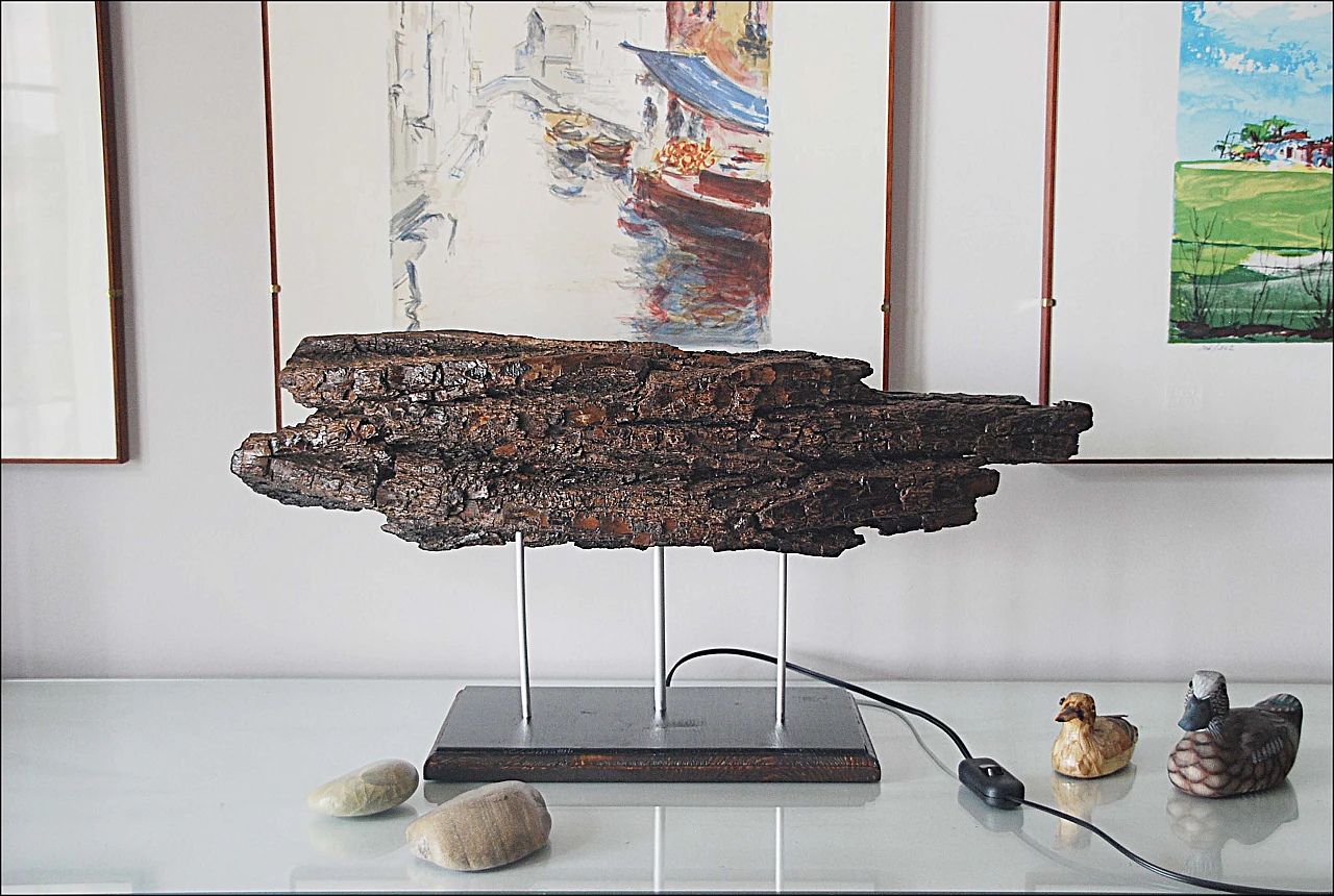 Wooden lamp, 2000 1