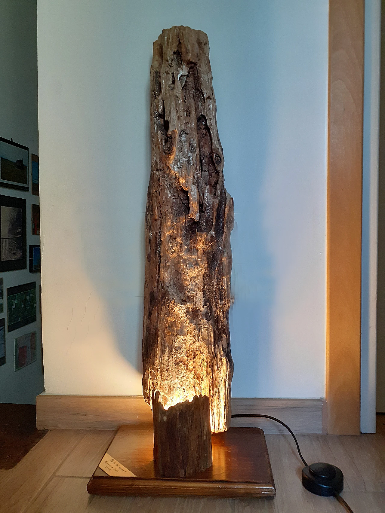 Wooden floor lamp 5