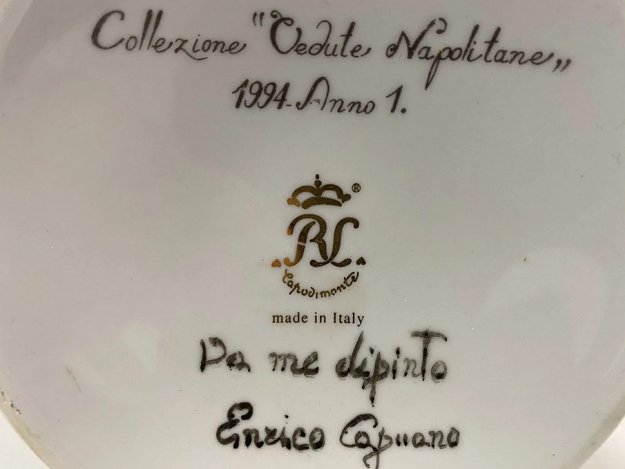 Servizio da tè di Enrico Capuano per NRS Capodimonte, anni '90 4