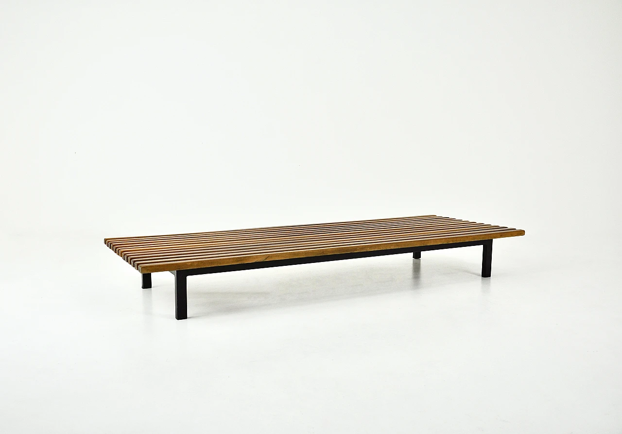 Cansado bench by Charlotte Perriand for Steph Simon, 1950s 1