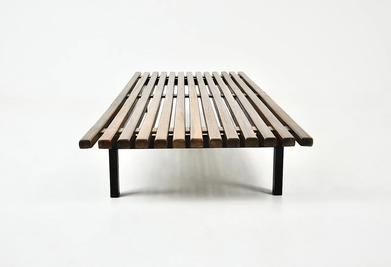 Cansado bench by Charlotte Perriand for Steph Simon, 1950s 5