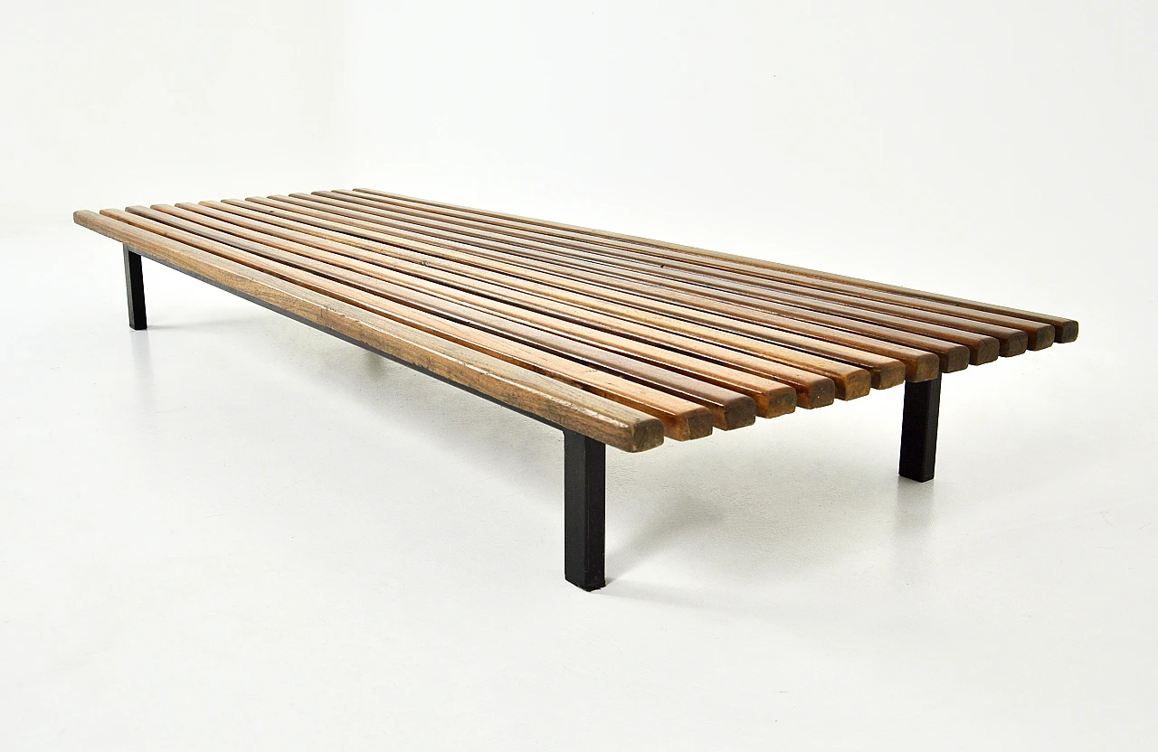 Cansado bench by Charlotte Perriand for Steph Simon, 1950s 6