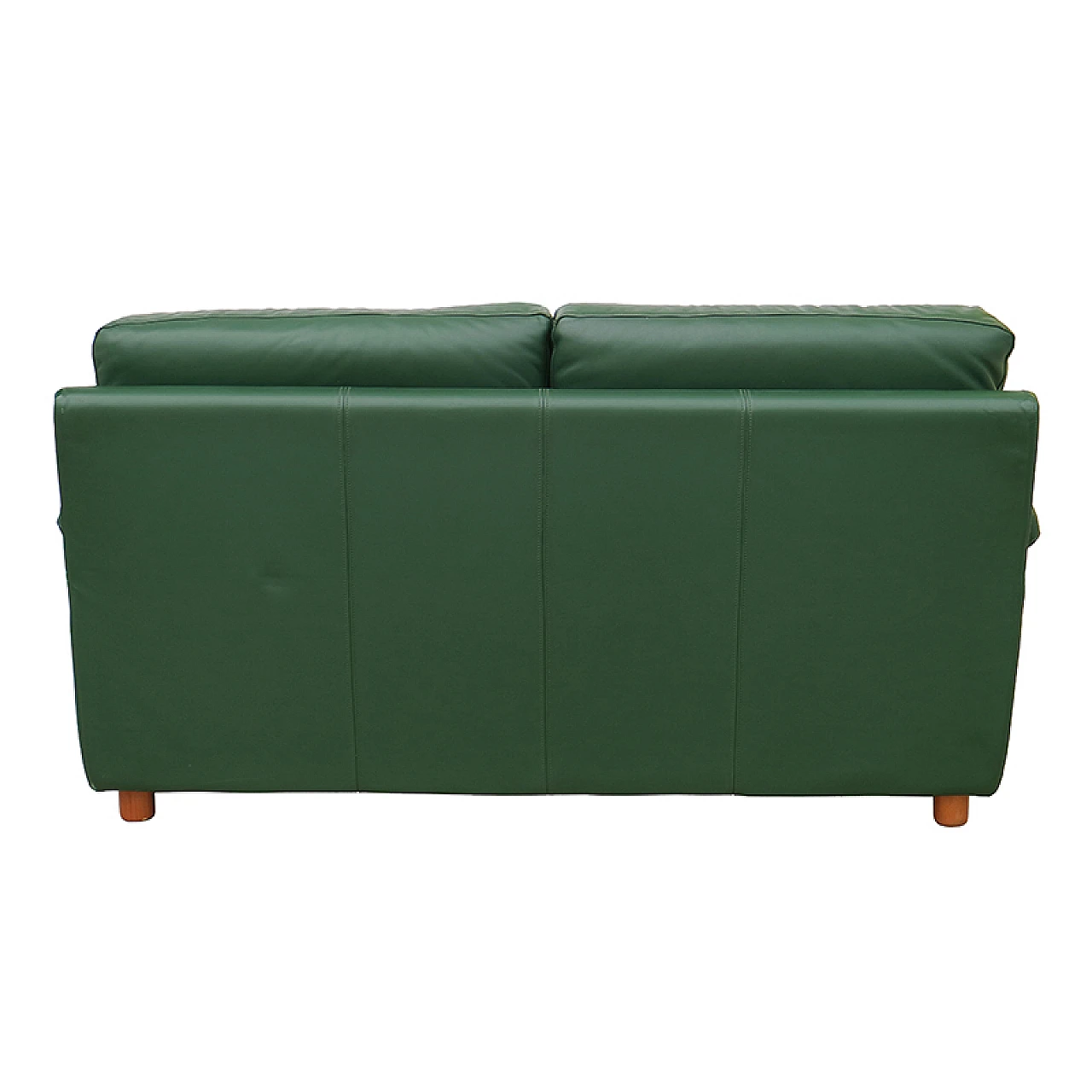 Green leather sofa 4