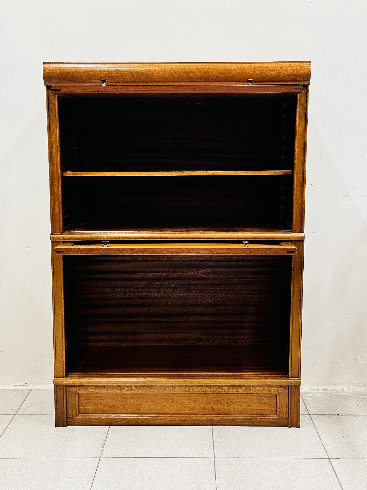 Globe stackable French bookcase in mahogany, 1940s-50s 2