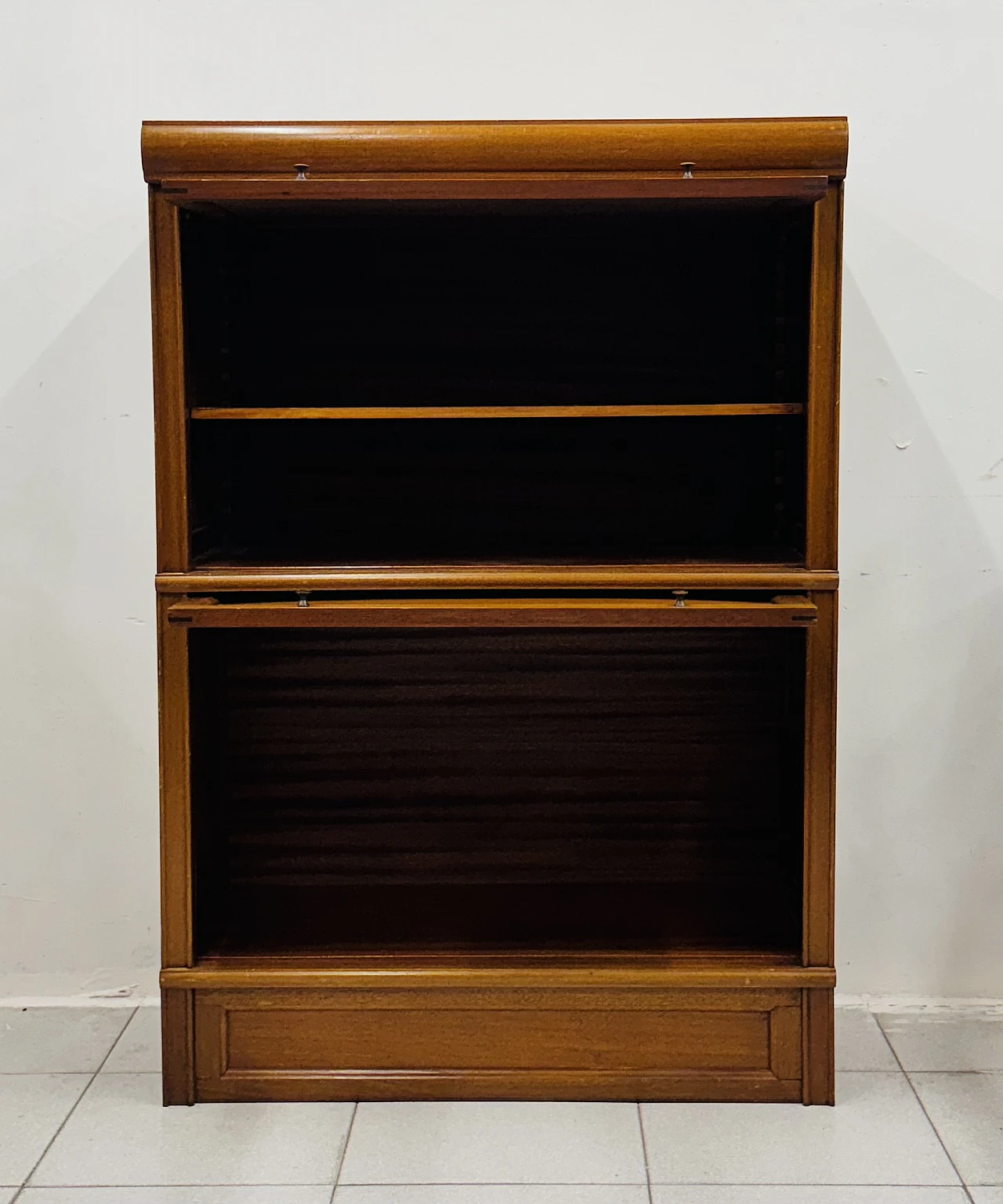 Globe stackable French bookcase in mahogany, 1940s-50s 3