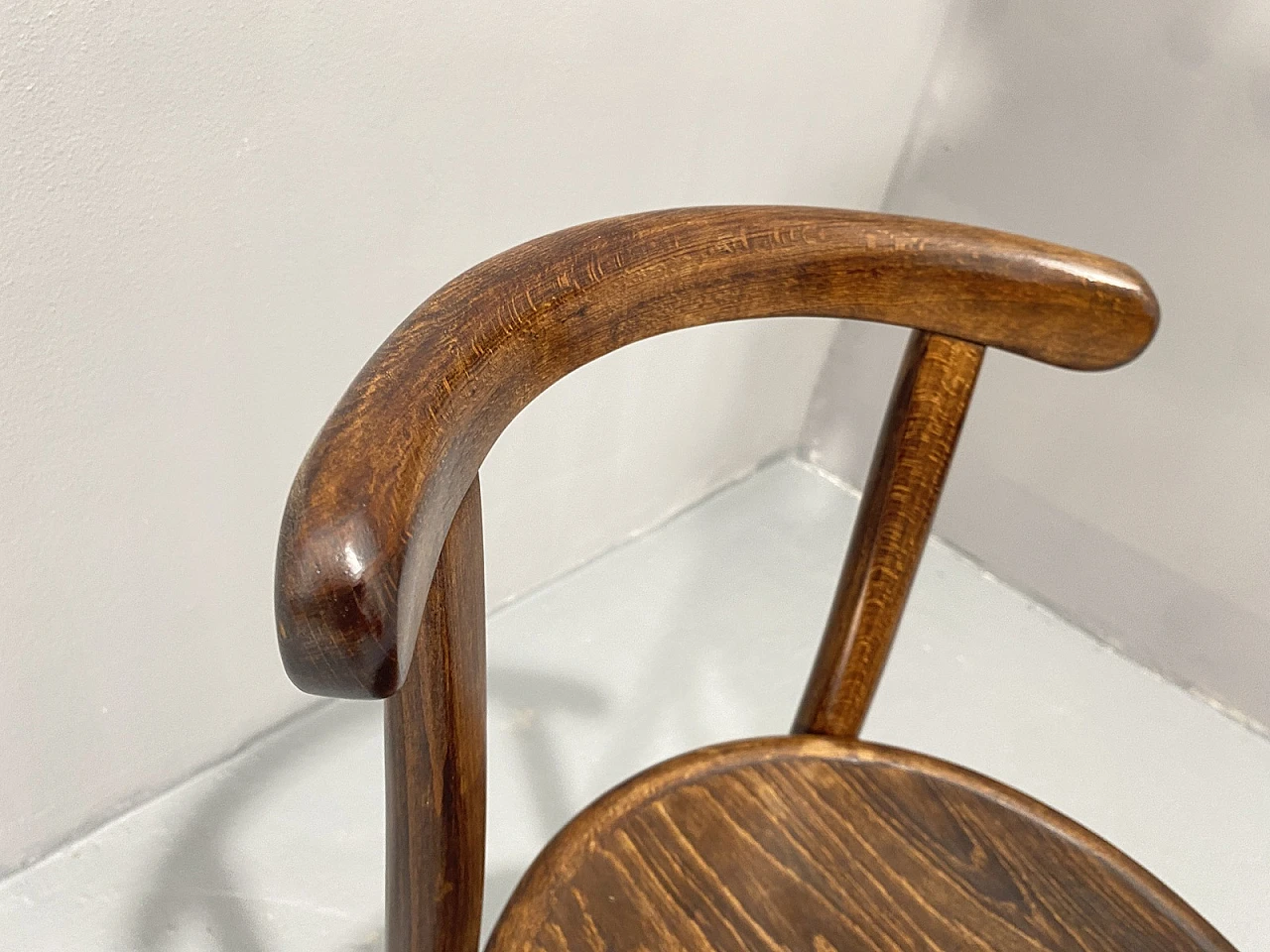 Sedia in legno Thonet Mundus, anni '20 12