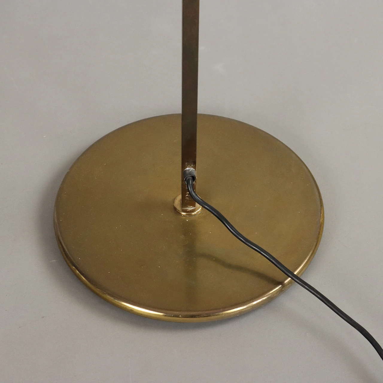 Brass floor lamp by Valenti, 1980s 5