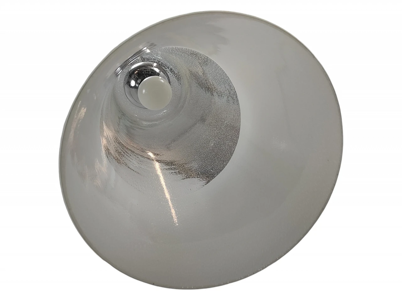 Murano glass pendant lamp from Mazzega, Italy, 1970s 7