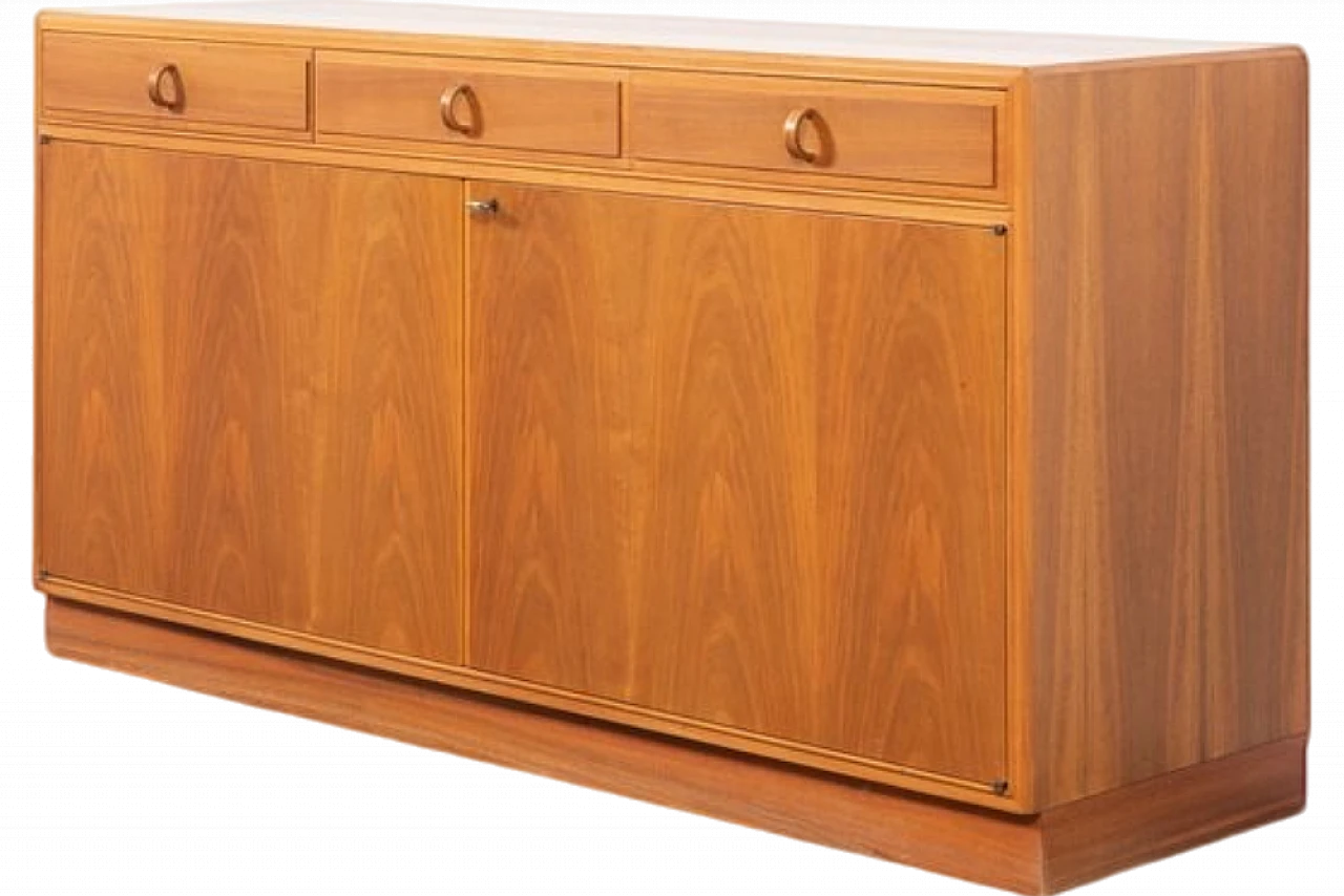 Credenza impiallacciata di Bertile Fidhageon per Bodafors, Svezia, anni '70 9