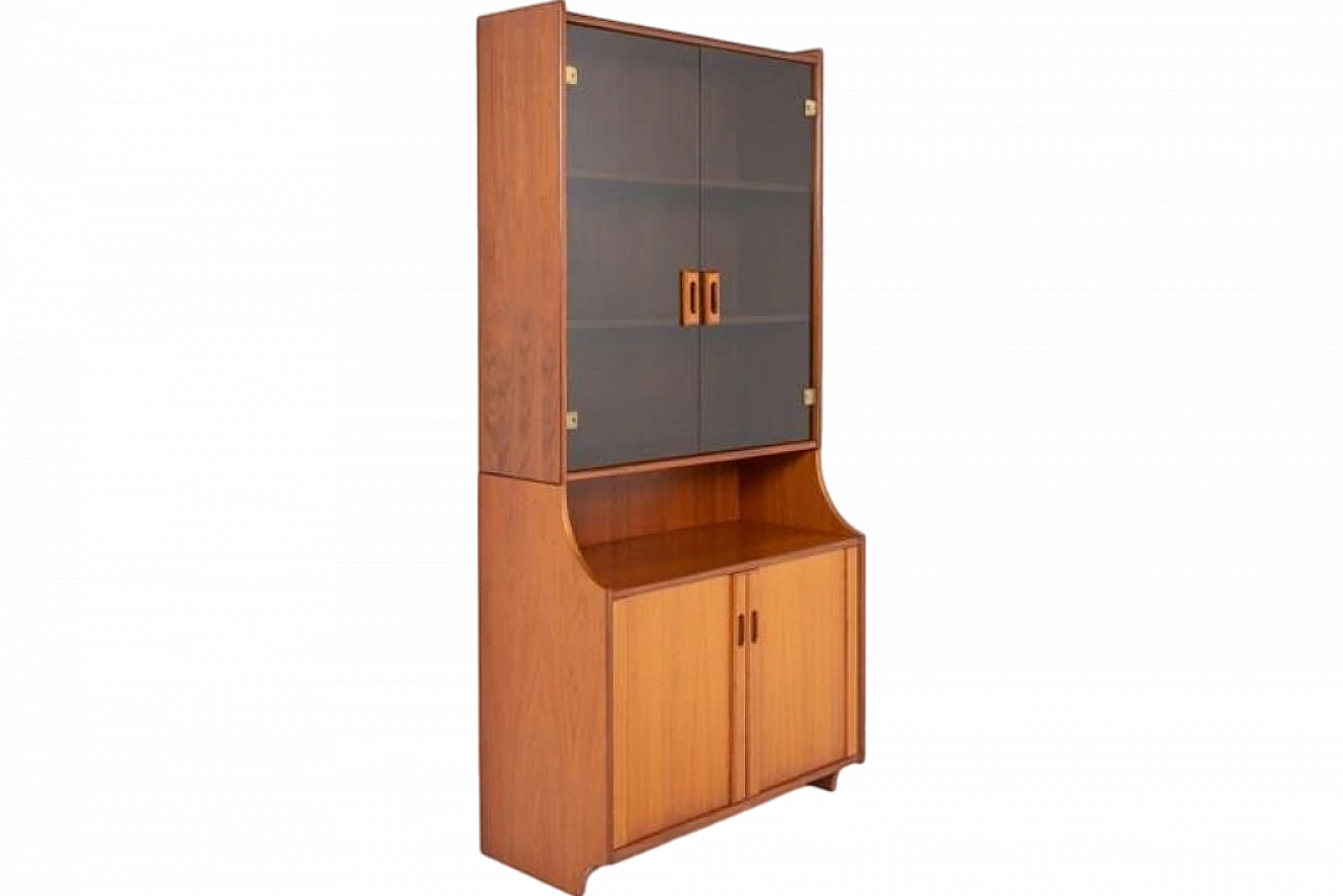 Italian Modern Walnut Cabinet, 1960s 11