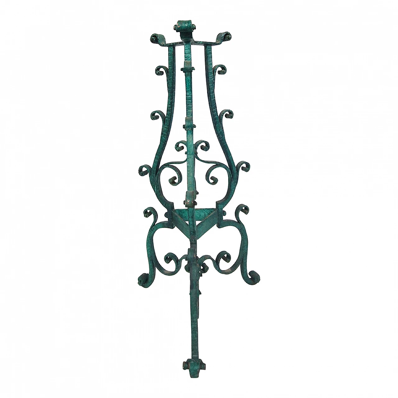 Wrought iron vase holder 1