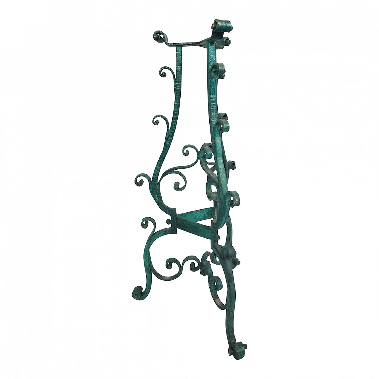 Wrought iron vase holder 2