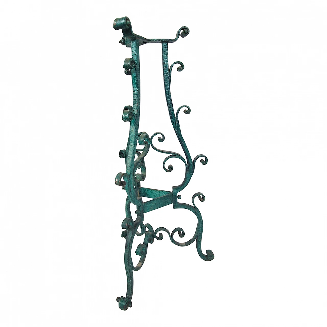 Wrought iron vase holder 3