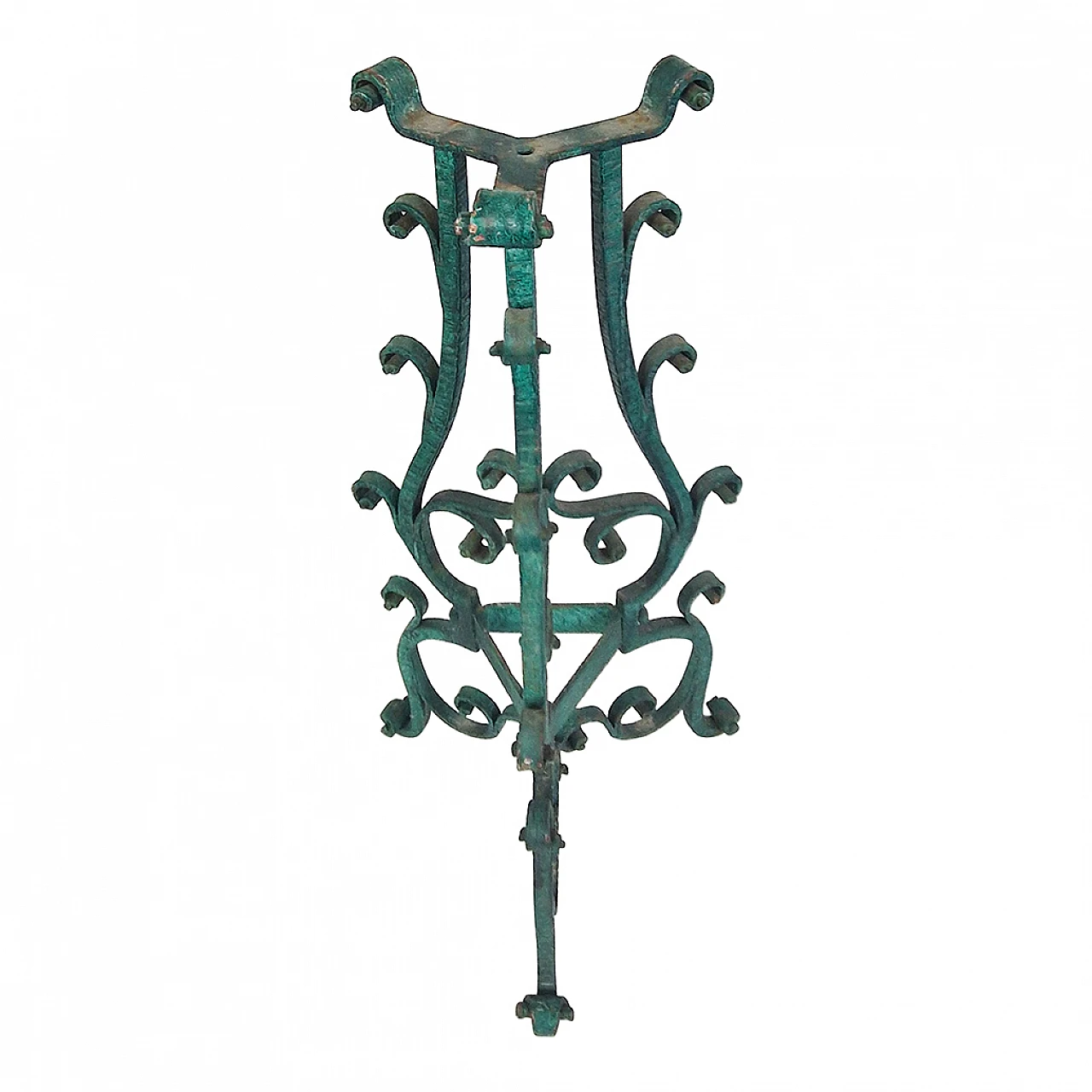 Wrought iron vase holder 6