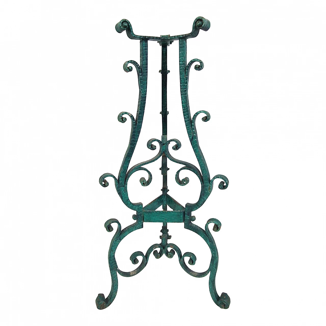 Wrought iron vase holder 7