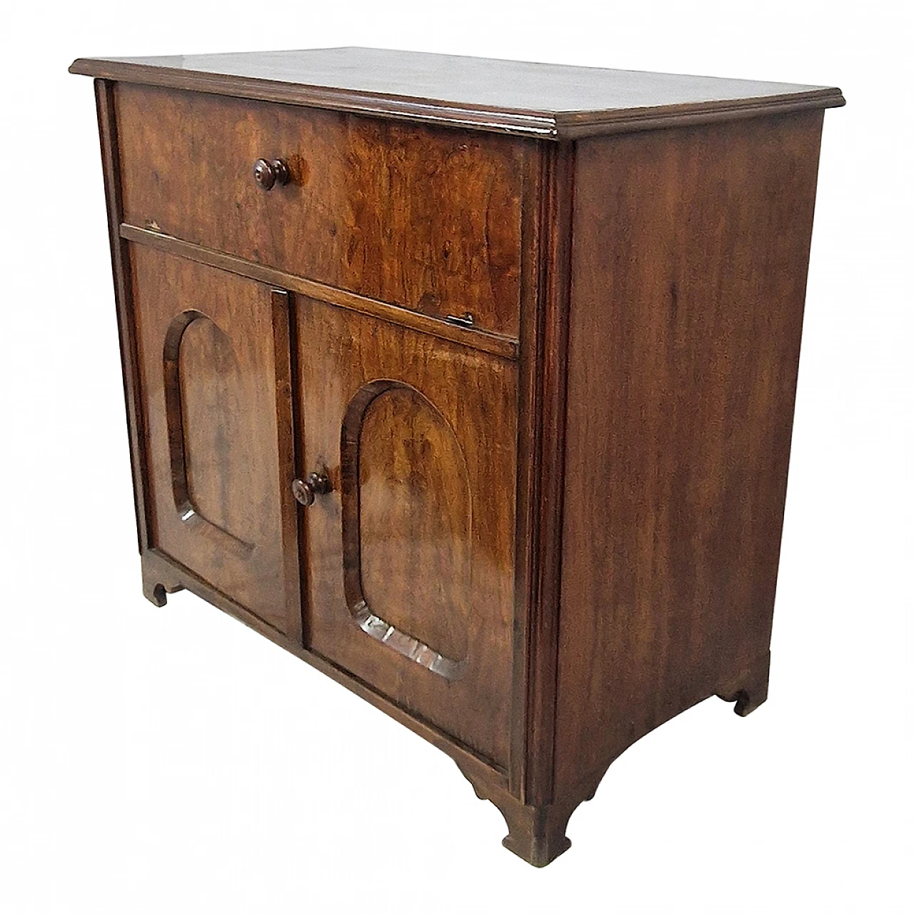 Two-door walnut sideboard, 19th century 7