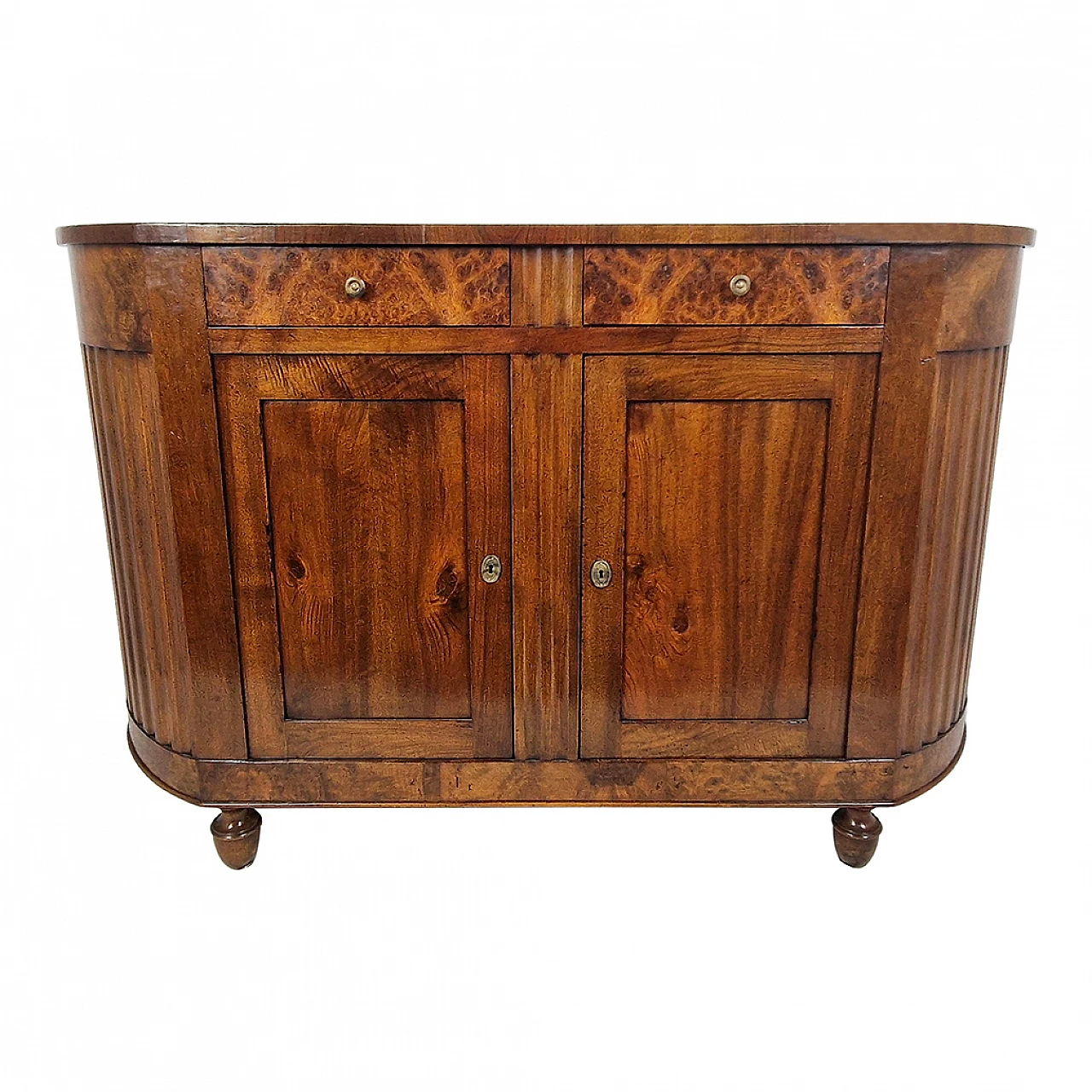 Sideboard in solid cherry wood. Veneto, 18th-19th century 1