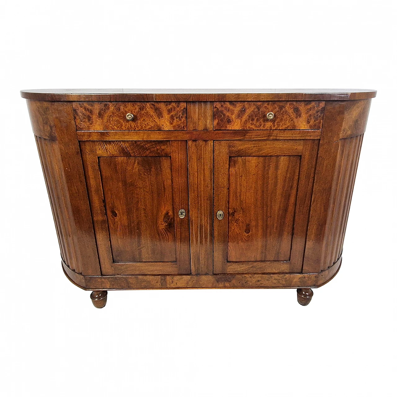 Sideboard in solid cherry wood. Veneto, 18th-19th century 2