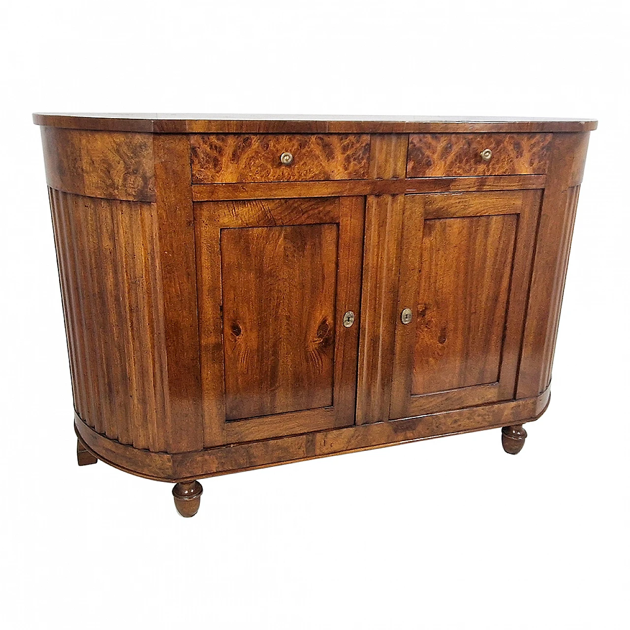 Sideboard in solid cherry wood. Veneto, 18th-19th century 4