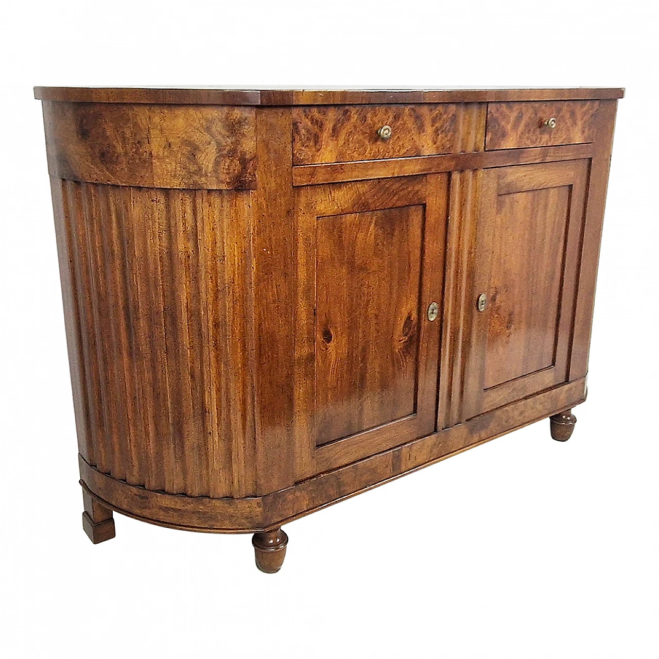 Sideboard in solid cherry wood. Veneto, 18th-19th century 5