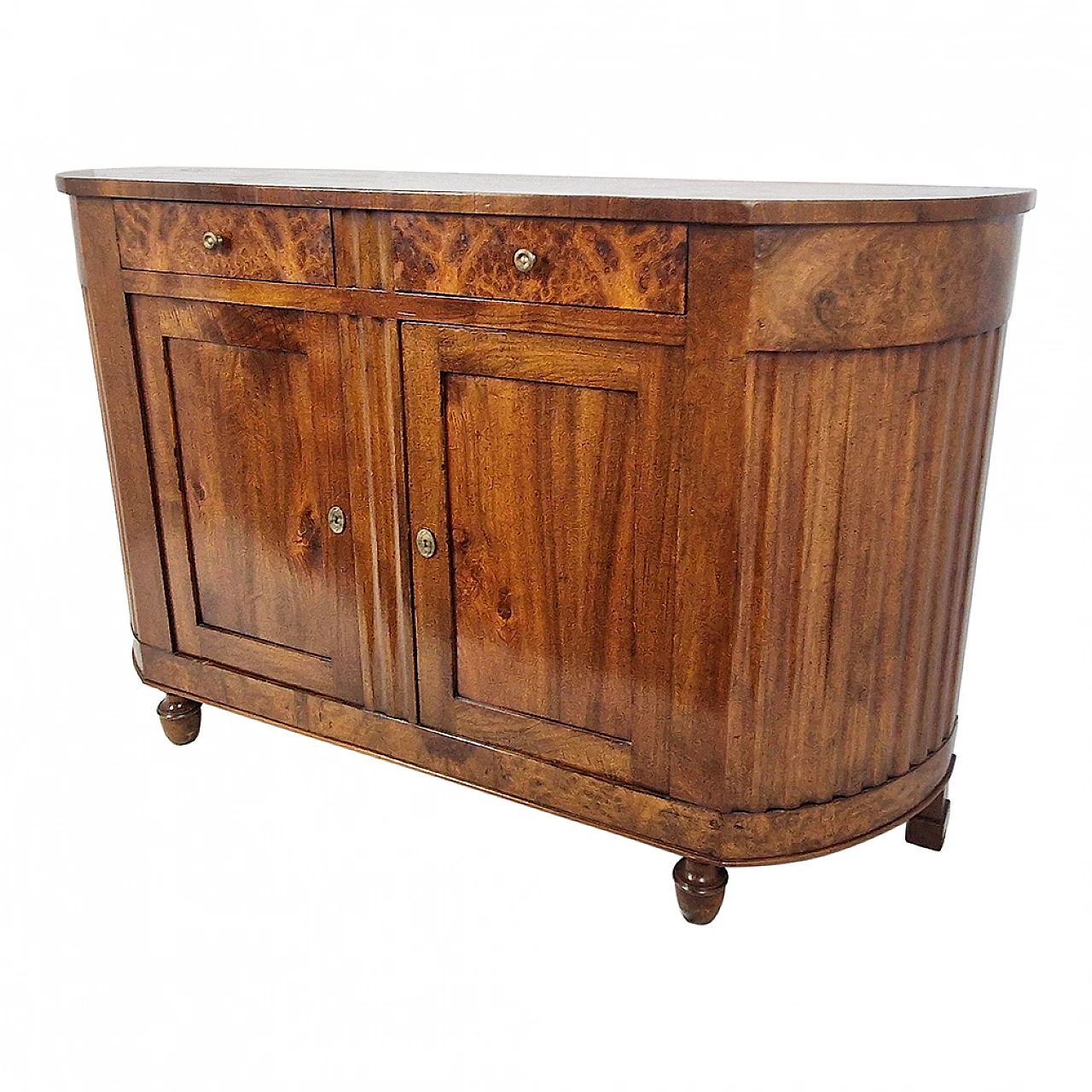 Sideboard in solid cherry wood. Veneto, 18th-19th century 6