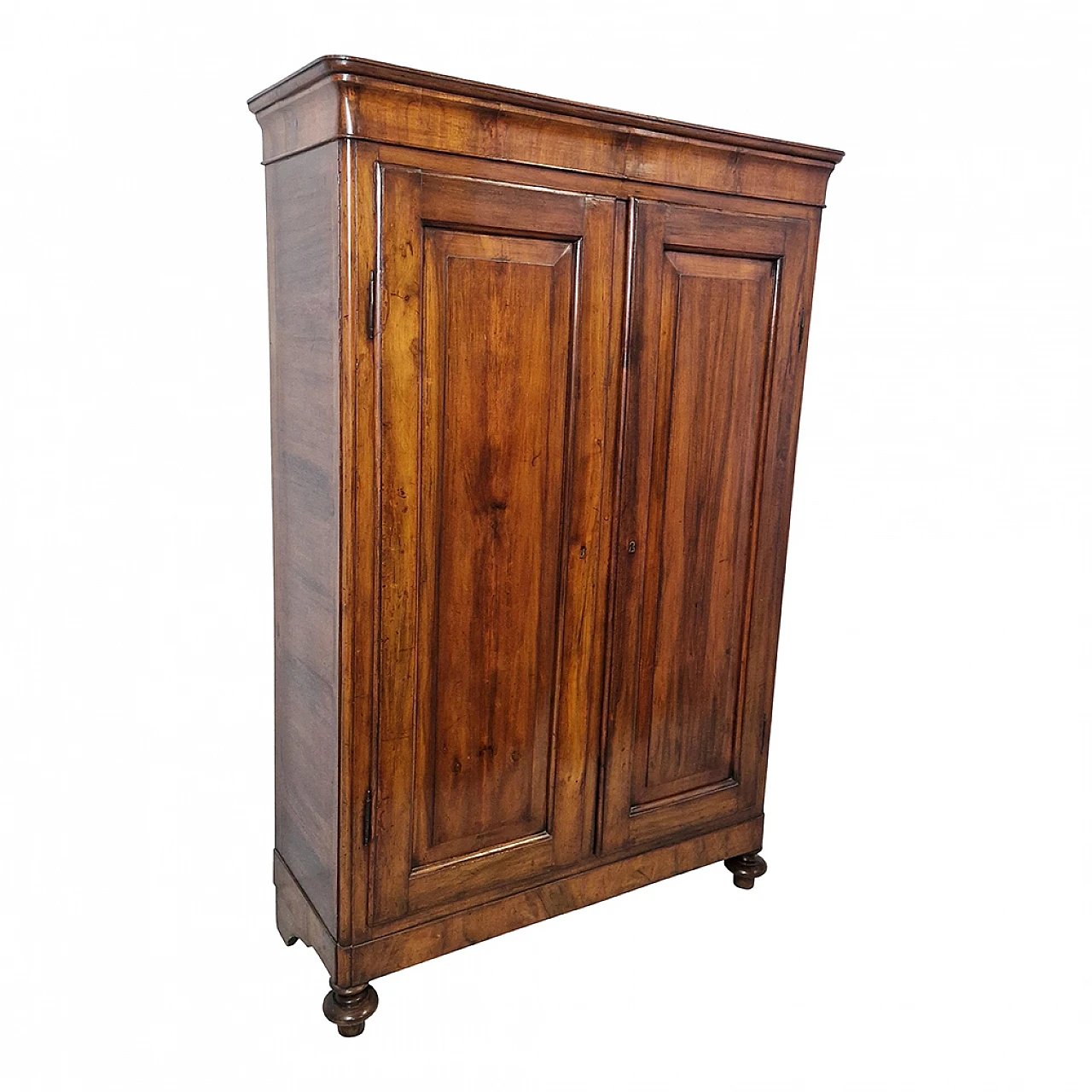 Louis Philippe wardrobe in walnut, 19th century 4