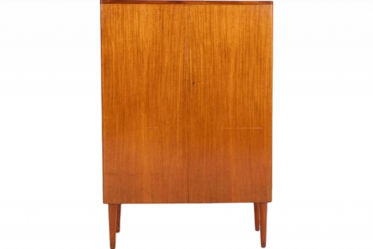 Small scandinavian wardrobe cabinet, 1960s 12