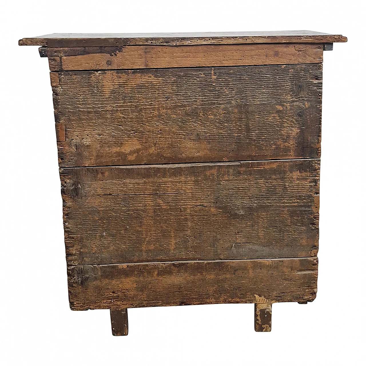 Small walnut chest with 3 drawers, 18th century 7