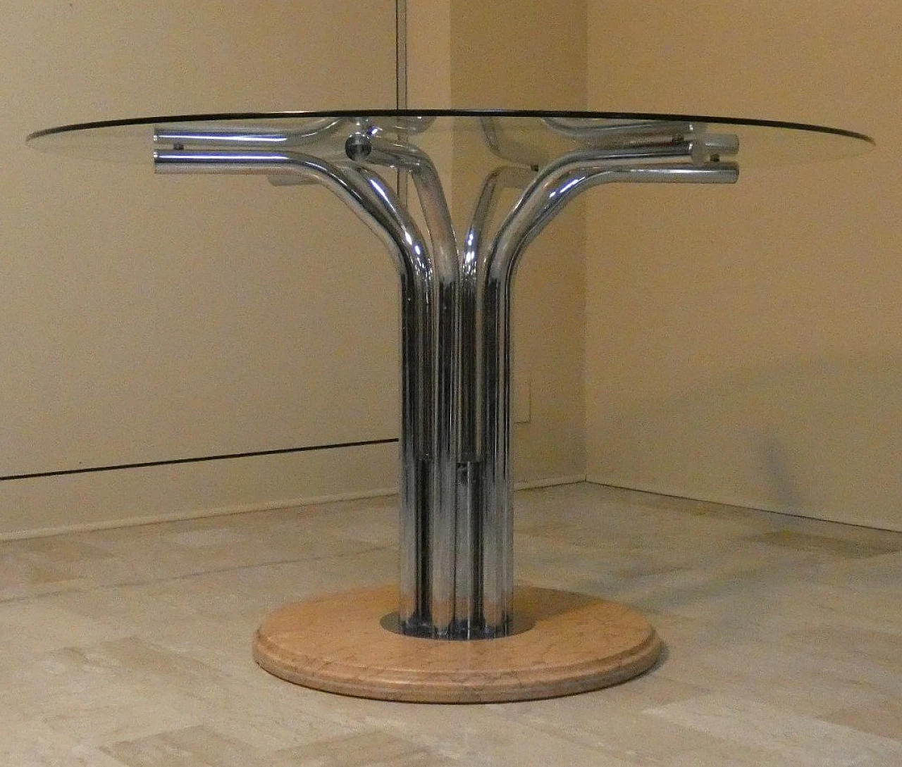 Dining table attributed to Giotto Stoppino, 1970s 10