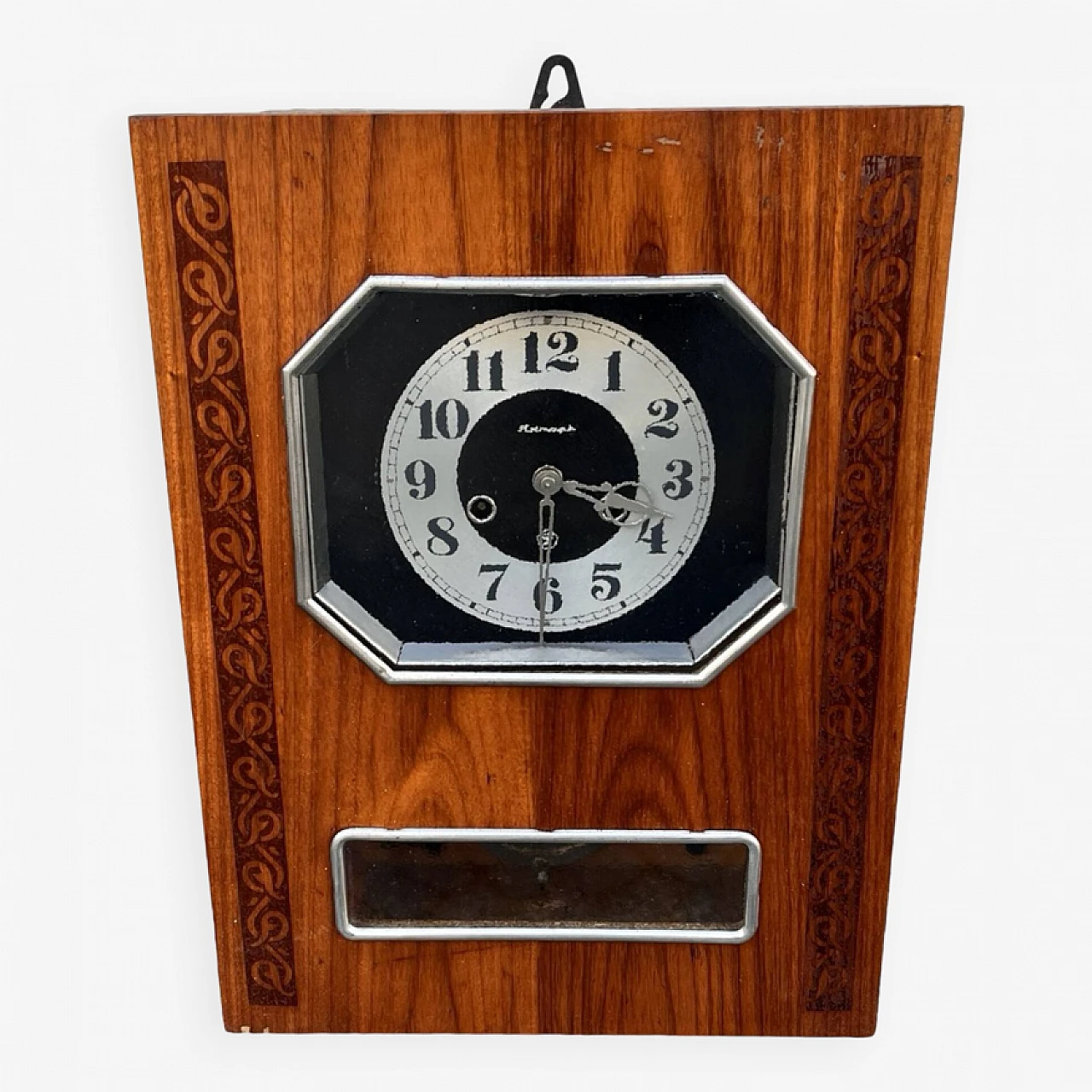 Wall clock with pendulum by Yantar USSR, 1950s 1