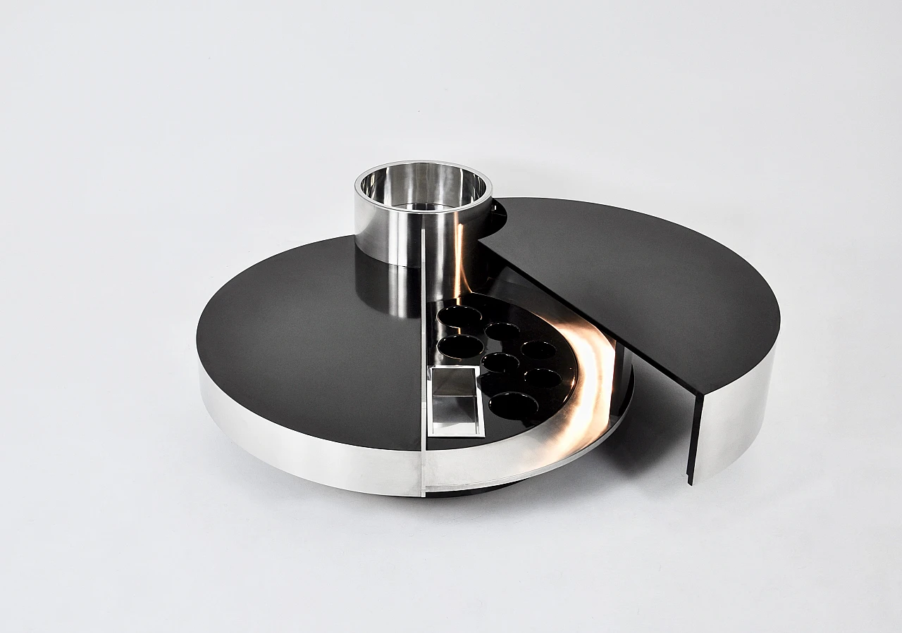 "Harry's Bar" Coffee Table by Massimo Papiri for Mario Sabot, 1970s 4