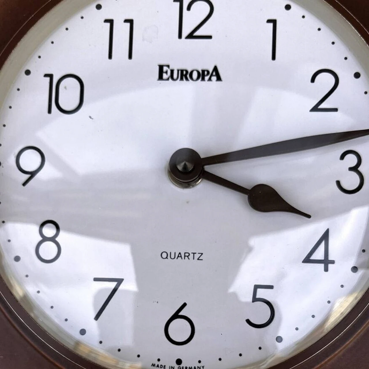 Ceramic wall clock by Europa Junghans, 1970s 3